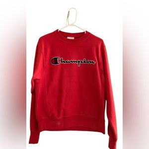 Red Champion Sweater